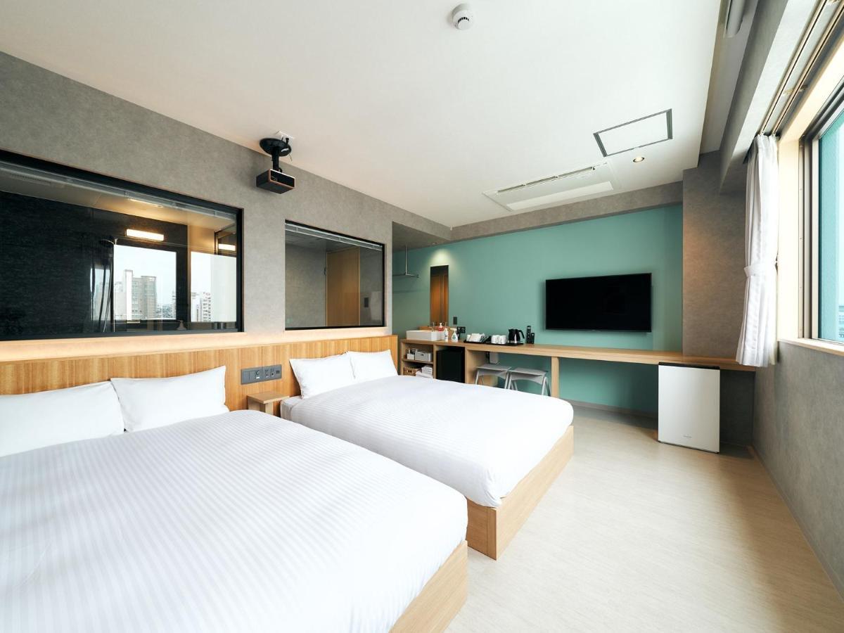 Rakuten Stay Naha-Tomarifuto 7F Twin Room Exteriér fotografie